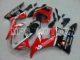 Yamaha YZF-R6 2003-2004 Injection ABS Fairing - Santander - Red Black - MFS5226